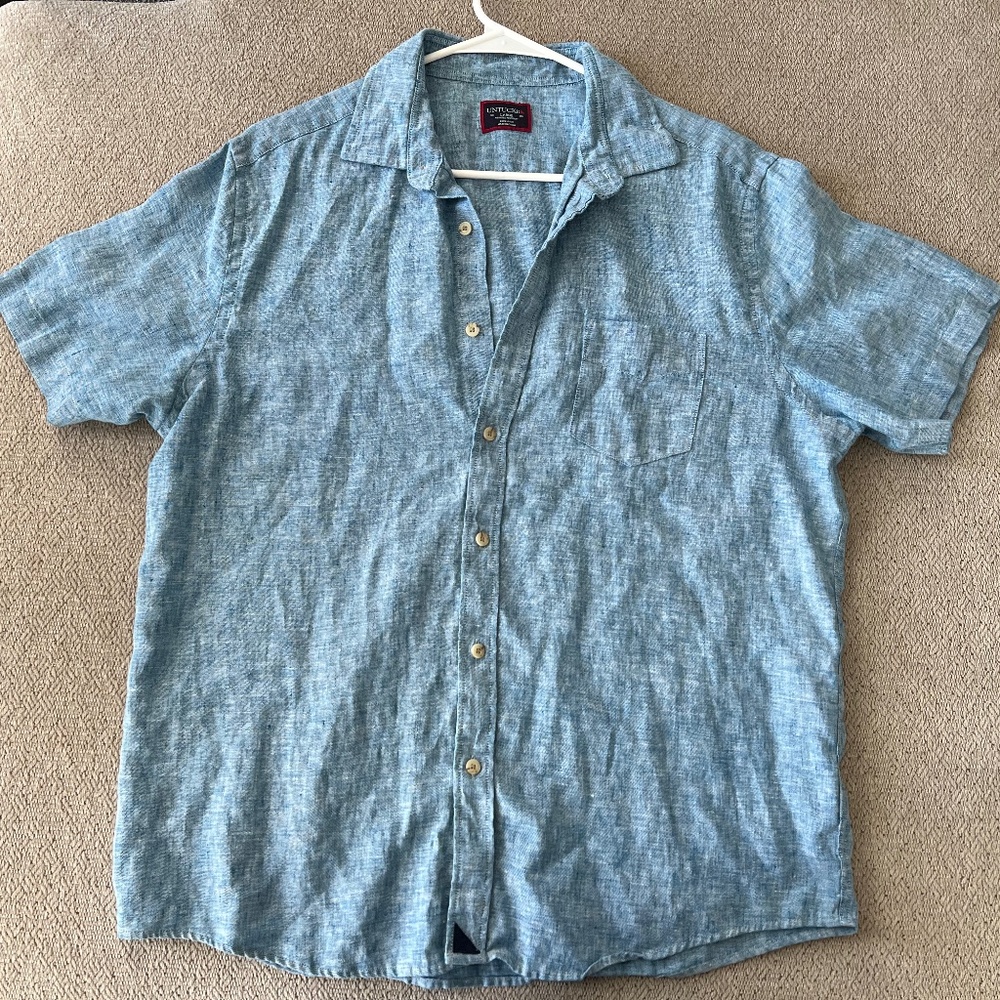 Untuckit short sleeve button up